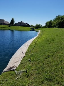 DredgeSOX solutions for lake bank erosion
